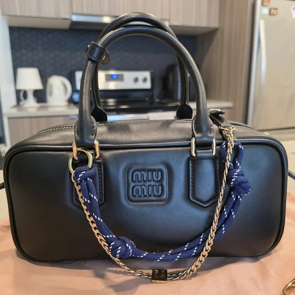 Miu miu Arcadie leather bag - Picture 9 of 9